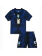 Brasilia Vinicius Junior #10 Vieraspaita Lasten MM-kisat 2026 Lyhythihainen (+ shortsit)